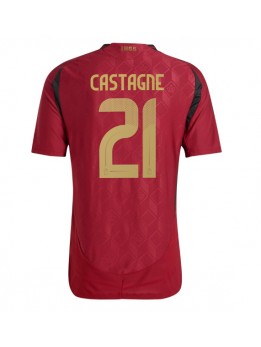 Belgien Timothy Castagne #21 Heimtrikot EM 2024 Kurzarm